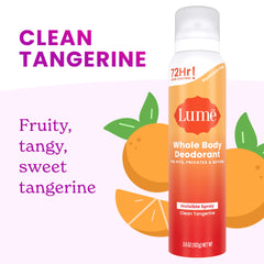 Clean Tangerine | Aluminum Free Deo Spray