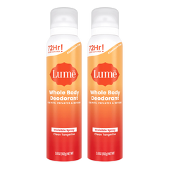 Clean Tangerine | Spray Deodorant 2-Pack