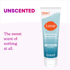 Unscented | Cream Deodorant Tube Auto renew