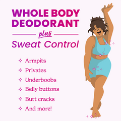 Lavender Sage | Cream Tube Deodorant | + Sweat Control