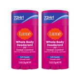Soft Powder | Sweat Control Solid Deodorant 2-Pack