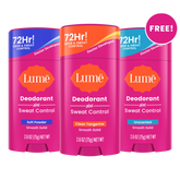Buy 2 Sweat Control Sticks, Get 1 FREE Item