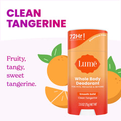 Clean Tangerine | Solid Stick Deo